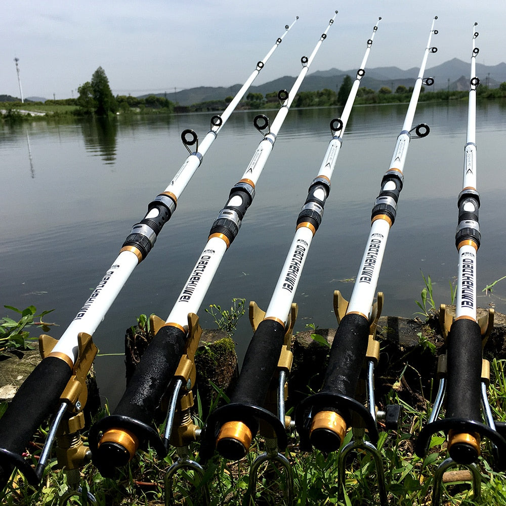 GHOTDA Carp Fishing Rod - Carbon Fiber Telescopic Pole GHOTDA Carp Fishing Rod - Carbon Fiber Telescopic Pole